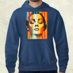 Magnolion Intaglio retró fantázia v4 férfi pulóver (8063-P)