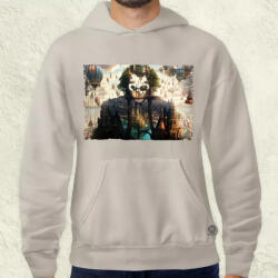 Magnolion Pareidolia Joker város fantázia v2 férfi pulóver (6978-P)