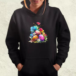 Magnolion Vízfesték tojások v3 női pulóver (21983-PN)