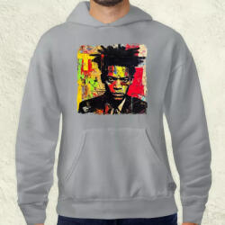 Magnolion Basquiat pop art v7 férfi pulóver (27220-P)