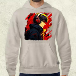 Magnolion Minimalista Cyberpunk srác v4 férfi pulóver (20685-P)