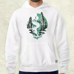 Magnolion Jin Jang táj v5 férfi pulóver (22433-P)