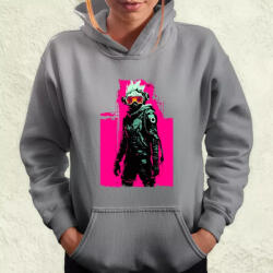 Magnolion Kiborg srác v24 női pulóver (8395-PN)