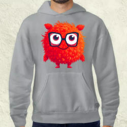 Magnolion Cuki vörös szörny v2 férfi pulóver (20837-P)