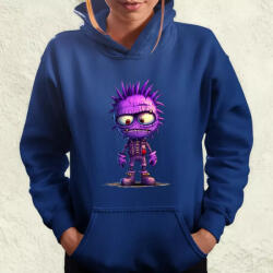 Magnolion Lila punk srác v1 női pulóver (5198-PN)