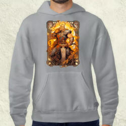 Magnolion Kártya fantázia Thor v2 férfi pulóver (6065-P)