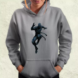 Magnolion Ninja rajz v2 női pulóver (24712-PN)