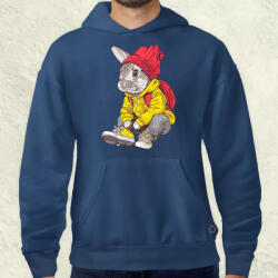 Magnolion Hip Hop nyuszi v12 férfi pulóver (22115-P)