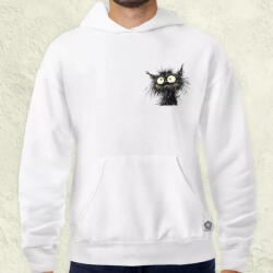 Magnolion Rajz cica zseb v16 férfi pulóver (24745-P)