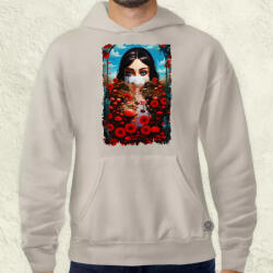 Magnolion Szürreális agymosott rituálé v1 férfi pulóver (6278-P)