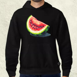 Magnolion Pixelart dinnye v1 férfi pulóver (21456-P)