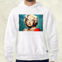 Magnolion Pareidolia Marilyn Monroe város fantázia v6 férfi pulóver (7438-P)