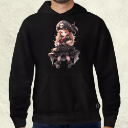 Magnolion Chibi kalóz lány v1 férfi pulóver (6781-P)