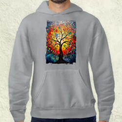 Magnolion Élet fája fantázia v4 férfi pulóver (7743-P)