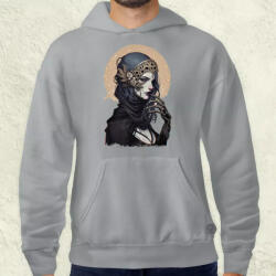 Magnolion Dark cyberpunk portré v2 férfi pulóver (23984-P)