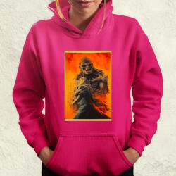 Magnolion Retró horror poszter v4 női pulóver (6437-PN)