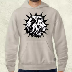 Magnolion Oroszlán tetoválás v1 férfi pulóver (24987-P)