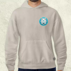 Magnolion Farkas mandala fantázia zseb férfi pulóver (8628-P)