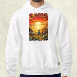 Magnolion Pszichedelikus gyermeki élmény v3 férfi pulóver (3432-P)