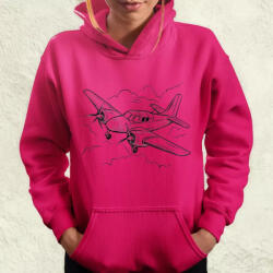 Magnolion Repülő rajz v3 női pulóver (28053-PN)