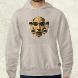 Magnolion Hexagon arcok v1 férfi pulóver (22423-P)