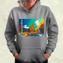 Magnolion Spirituális béke v8 női pulóver (28086-PN)