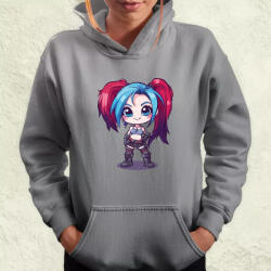 Magnolion Chibi Jinx v1 női pulóver (27223-PN)