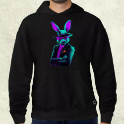 Magnolion Neon gengszter nyúl férfi pulóver (3713-P)