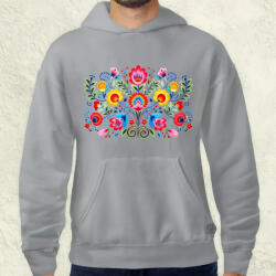 Magnolion Magyar népi motívum v9 férfi pulóver (8441-P)