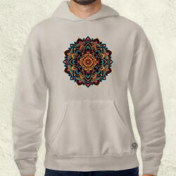 Magnolion Vektor mandala férfi pulóver (1073-P)