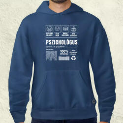 Magnolion Pszichológus összetevői fehér férfi pulóver (28213-P)