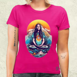 Magnolion Hegyen meditálás v1 női póló (3022-N)