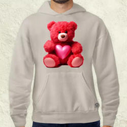 Magnolion Szíves maci v2 férfi pulóver (21476-P)