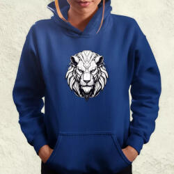 Magnolion Cyberpunk oroszlán v3 női pulóver (6820-PN)