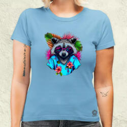 Magnolion Hawaii inges mosómedve v2 női póló (528-N)