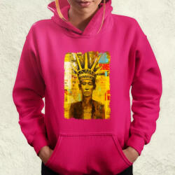 Magnolion NYC napfelkelte Basquiat graffiti v6 női pulóver (6225-PN)