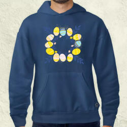 Magnolion Húsvéti koszorú v2 férfi pulóver (21915-P)