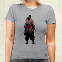 Magnolion Pixelart Szamuráj hátulról v5 női póló (8205-N)