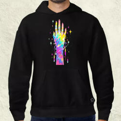 Magnolion Pszichedelikus kéz v1 férfi pulóver (6433-P)