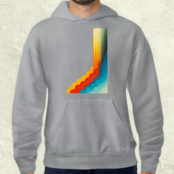 Magnolion Absztrakt spektrum v2 férfi pulóver (8817-P)