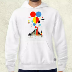 Magnolion Egyszerű absztrakt alakzatok v1 férfi pulóver (8008-P)