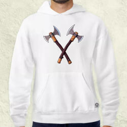 Magnolion Viking balta v2 férfi pulóver (5102-P)