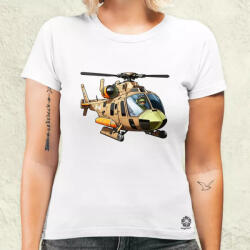Magnolion Helikopter matrica v1 női póló (2790-N)