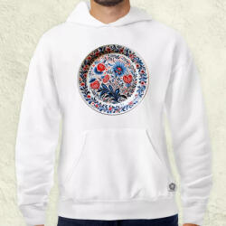 Magnolion Magyar népi porcelán v5 férfi pulóver (8131-P)