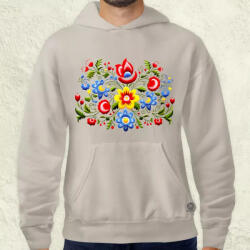 Magnolion Magyar népi motívum v10 férfi pulóver (8418-P)