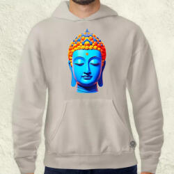 Magnolion Pop art Buddha szobor v2 férfi pulóver (7851-P)