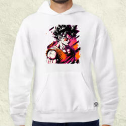 Magnolion Retró hullám Son Goku v2 férfi pulóver (895-P)