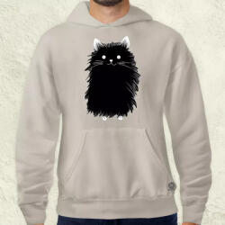 Magnolion Palatábla rajz cica v12 férfi pulóver (8871-P)