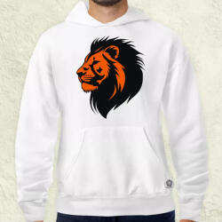 Magnolion Oroszlán tetoválás v8 férfi pulóver (24998-P)