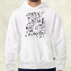 Magnolion Mesterterv Orbán firka fekete férfi pulóver (28206-P)